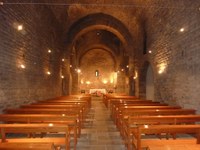 Església de Santa Eugènia de Berga - interior