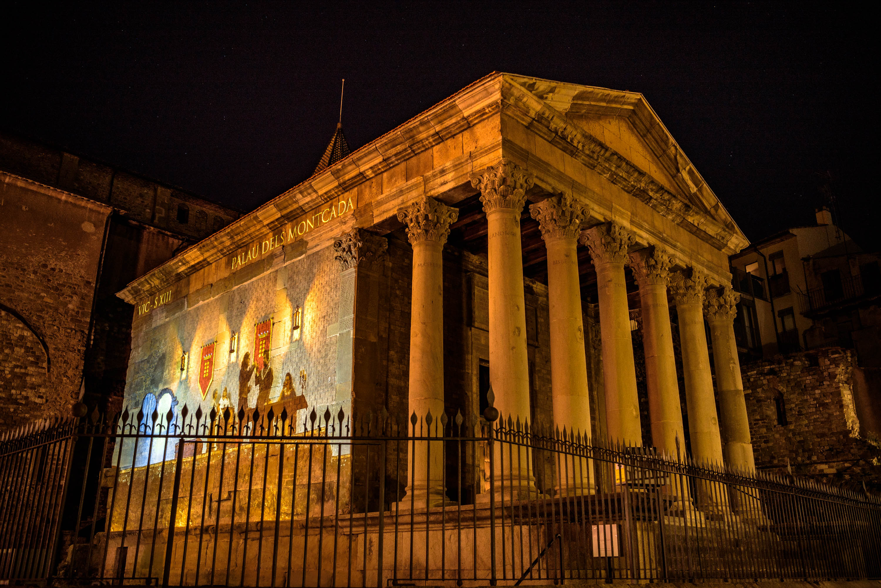 mapping  al temple romà