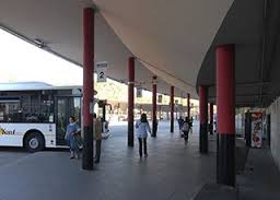 Andana estació d'autobusos