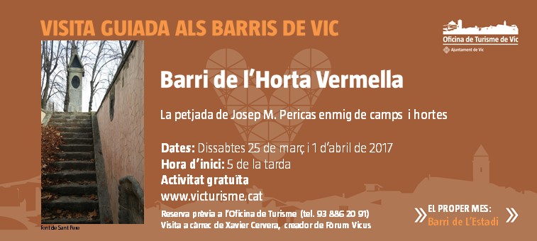 visita barri Horta Vermella