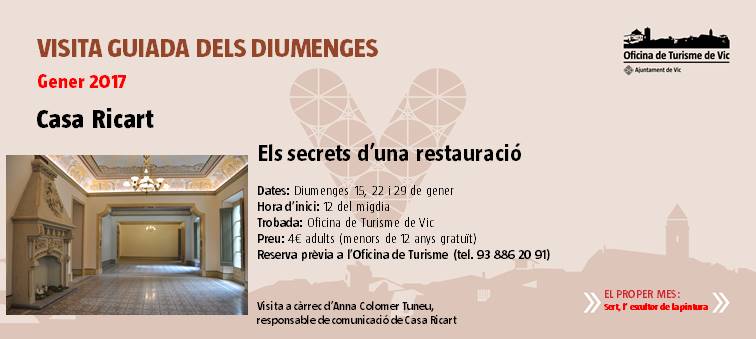 visites guiades diumenges gener 2017