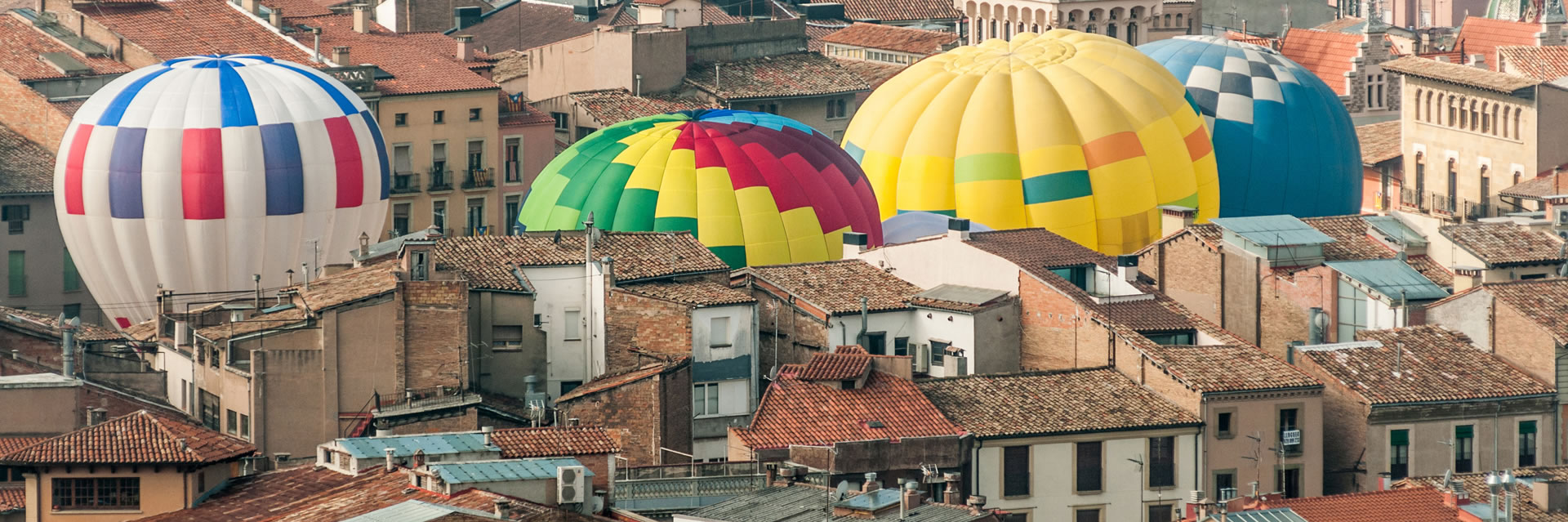 Osona en montgolfière